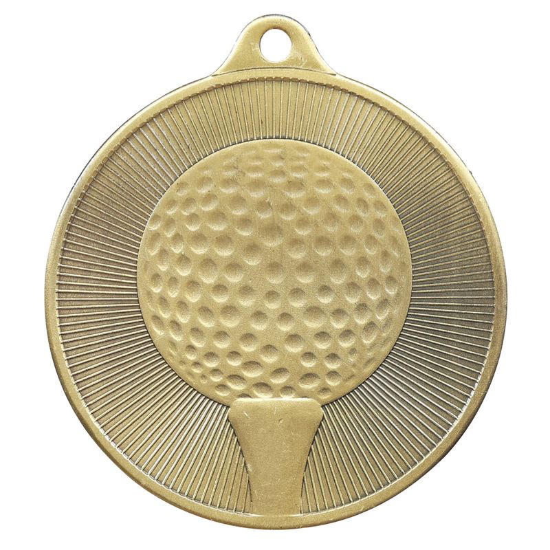 Golf Bronze Medal 50mm